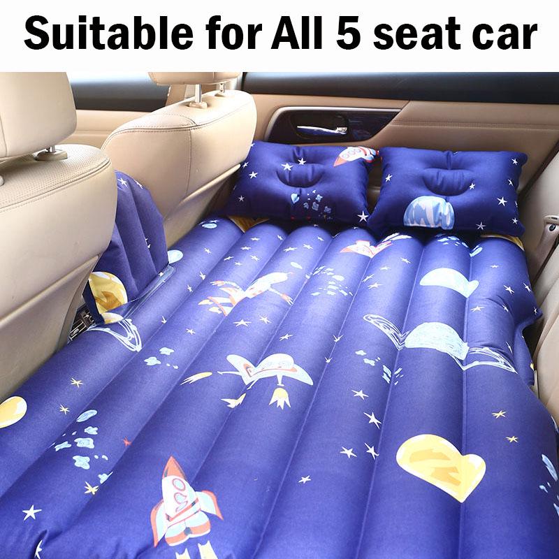 Car inflatable bed car bed universal car mattress comfortable rear car travel air bed