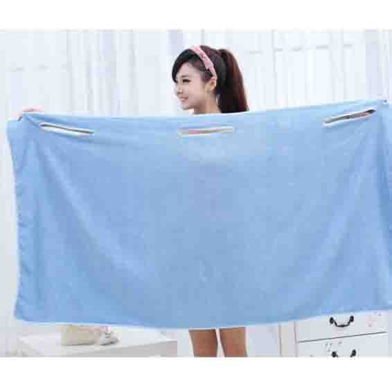 Super Absorb Microfiber Beach Wearable Bath Towel Body Wrap Spa Towel Beach Towels