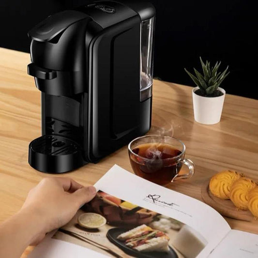 Automatic Expresso Coffee Machine Mini Capsule Espresso Portable Coffee Maker Dolce Gusto Nespresso Capsule Ground Coffee