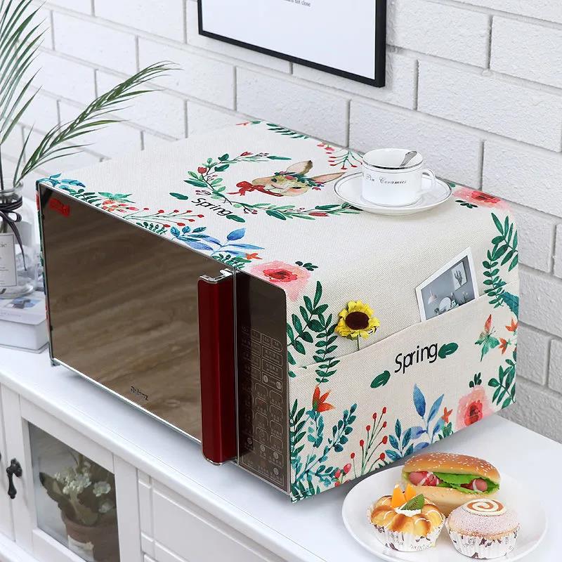 Microwave Oven Cover Dust-proof, Waterproof and Oil-proof Galanz Beauty Oven Universal Kitchen Household Cover Cloth