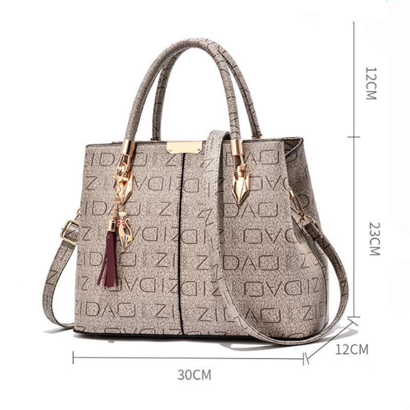 Cowhide Genuine Leather Handbags for Women Bags tote bag Top-Handle Bags LPersonality European Style Crossbody Bag Arge Capacity