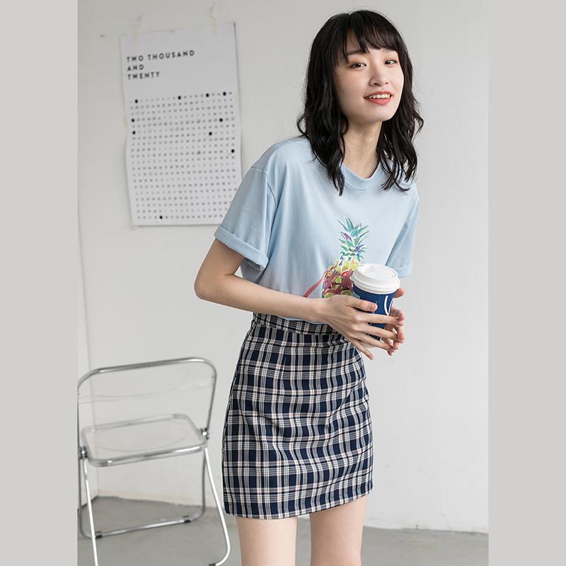 Women High Waist Pleated Skirt School Girl Plaid A-Line Flare Skater Short Skirt Uniforms Cosplay Sweet Girls