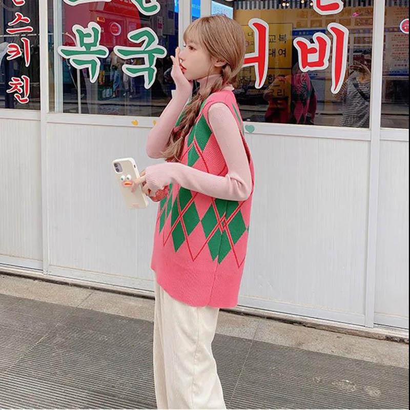 Corduroy Pants Women's Autumn and Winter Korean Style Loose High Waist Wide Leg Pants Drape Casual Trousers for Outer Wear