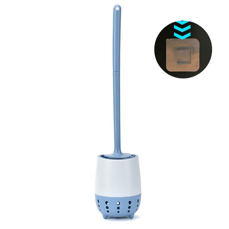 Household Toilet Brush Set Creative Free Punching Bathroom Washing Toilet Brush Long Handle No Dead Corner Cleaning Brush