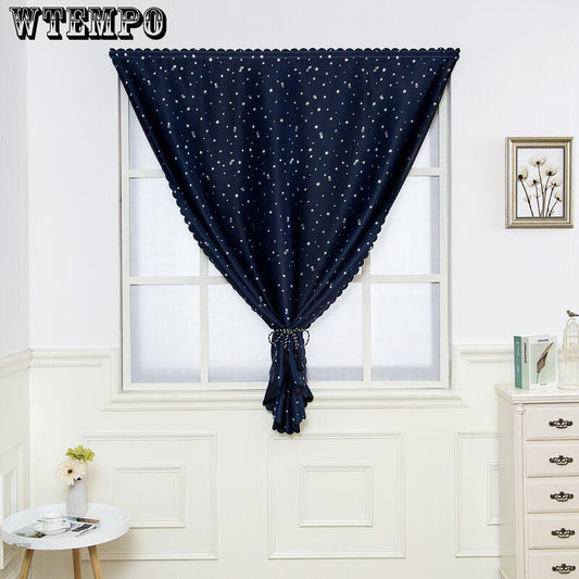 Easy Installation, Punch-free Roller Blind, Velcro, Blackout Window Rental Room Curtain