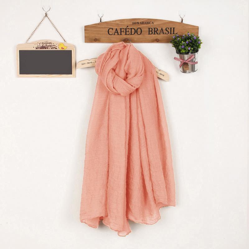 Scarfs for  Women Cotton Line Scarf Solid Color Warm Scarf Holiday Beach Shawl