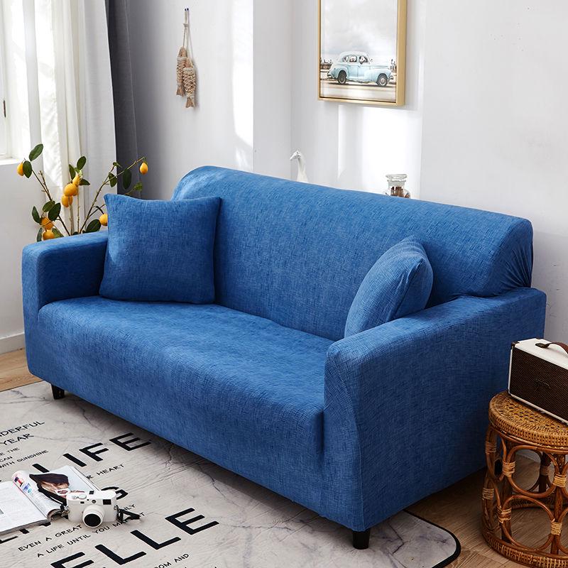 Cross Pattern Elastic Sofa Cover Stretch All-inclusive Magic Sofa Covers for Living Room Couch Cover Loveseat Sofa Slipcovers