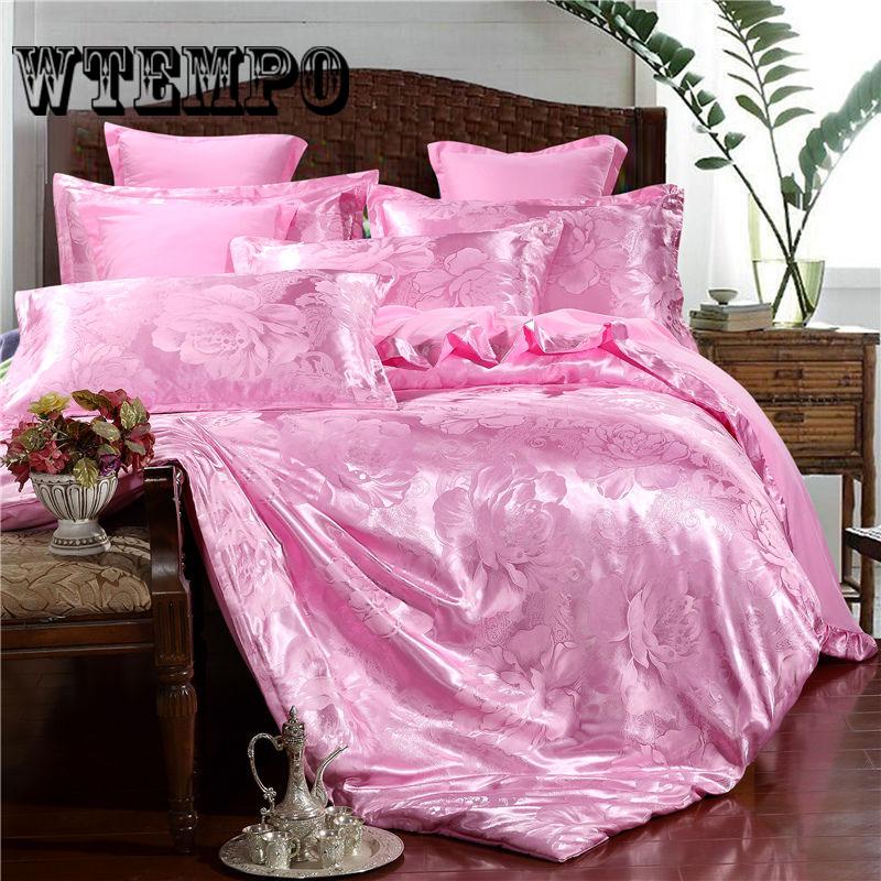 Set  Jacquard Bed Set Duvet Cover Bed Spread Cover Set Pillowcase