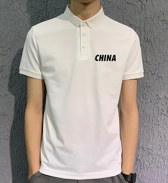 Summer   Shirt Men's Short-sleeved T-shirt Men's Slim Half-sleeved Large Size T-shirt Boys Clothes Tops