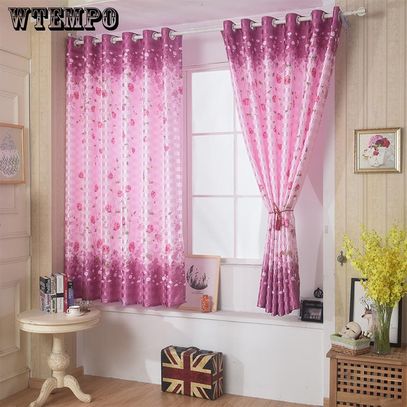 WTEMPO Blackout Windows Curtain Drape Special Offer Living Room Bedroom Curtains Half Shade Curtains