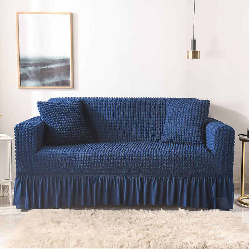 Modern High Quality Euro Jacquard Stretchable Elastic Sofa Covers for Corner Sofa 1/2/3/4 Sectional Sofa Cover for Living Room