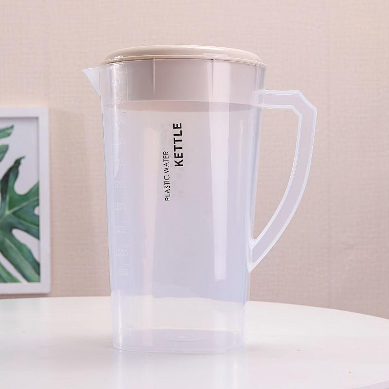 Cold Kettle Glass Kettle High Temperature Resistant Cold Water Cup Household Teapot Cool White Water Bottle Set Large Capacity