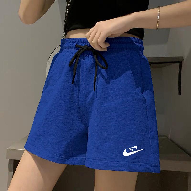 Sports Three-point Shorts Women's Summer Loose High-waisted A-line Thin Section Casual Wide-leg Quarter Pants Casual Shorts