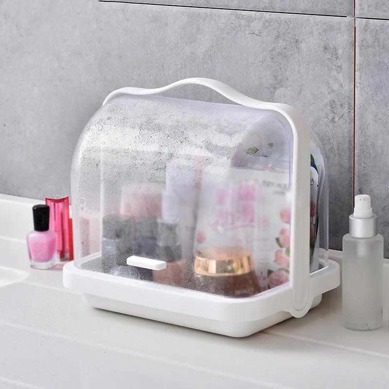 Lipstick Box Acrylic Makeup Organizer Storage Box Lipstick Nail Polish Display Stand Holder Cosmetic Organizer Box