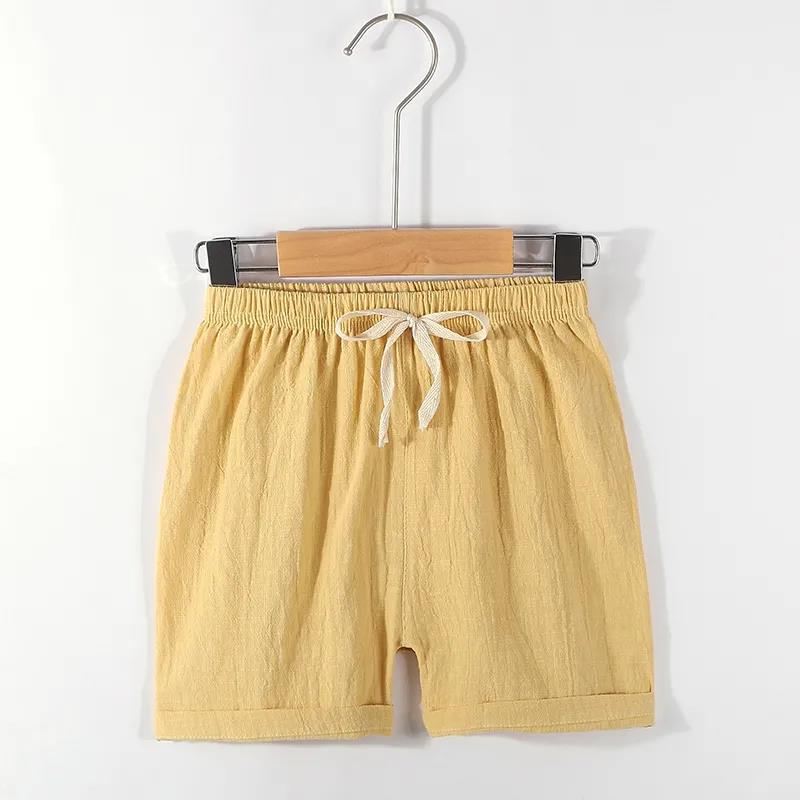 Children's Pants Summer Boys and Girls Wear Korean Sports Shorts Beach Pants Pajamas and Leggings Pants