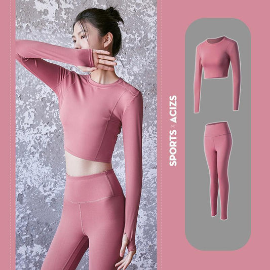 Seamless Women Yoga Set Workout Shirts Sport Pants Bra Gym Suits Fitness Shorts Crop Top High Waist Running Leggings Sports Sets