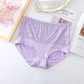 6XL Women's Panties 300 Catties Can Penetrate The Gas Lace Edge Briefs High Waist Plus Fat Widening Large Size Panties