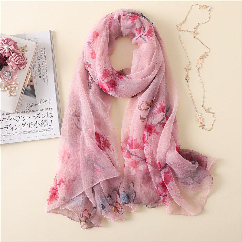 Women Scarf Printing Long Chiffon Soft Wrap Scarf Ladies Shawl Scarves Abrigos Accesorios