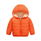 Children's Warm and Windproof Down Cotton Jacket Short Girl Plus Cashmere Coat Lamb Wool