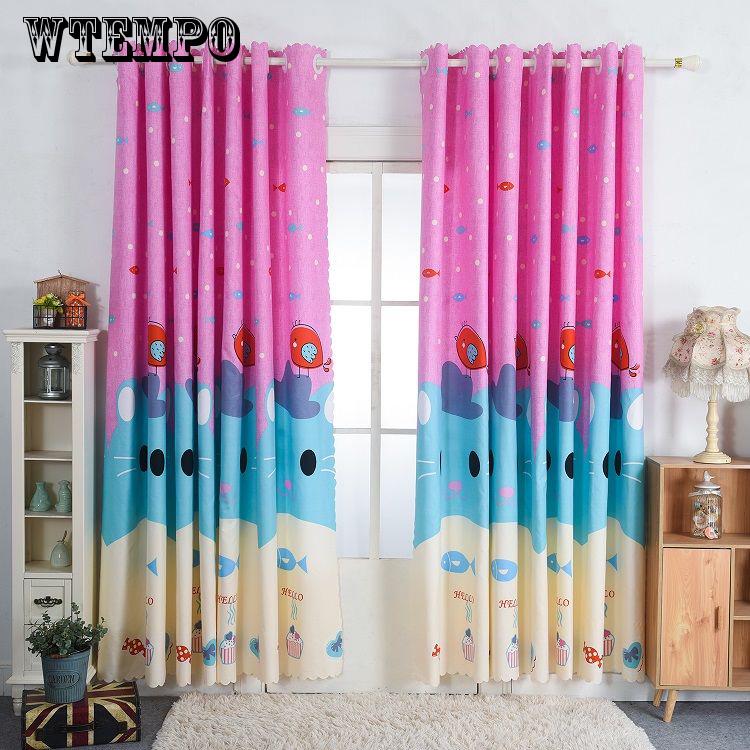 WTEMPO Modern Minimalist Short Curtain Curtain Half Curtain Window Living Room Finished Curtain