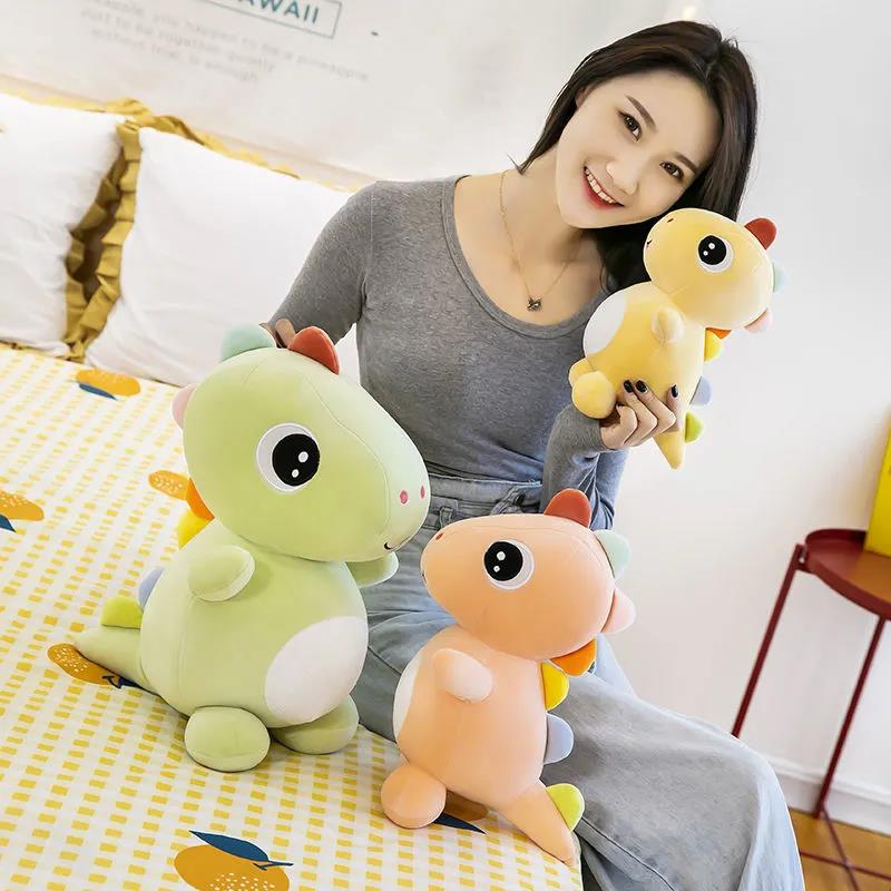 Children's Plush Toys Lovely Dinosaur Plush Toy Doll Small Pillow Children's Day Gift Sleeping Soft Comfort Doll