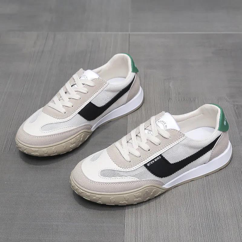 Spring and Summer Forrest Shoes Women's Casual Fashion Net Shoes Breathable Mesh All-match Student Sports Shoes