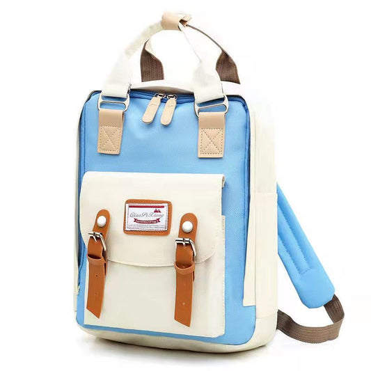 Women's Fashion Girls Doughnut Backpacks Students Travel Bags Casual School Bags