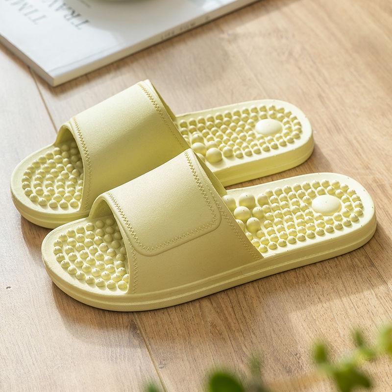 Summer Foot Massage Female Slippers Home Interior Bathroom Bath Non-slip Slippers Male Couple Sandals