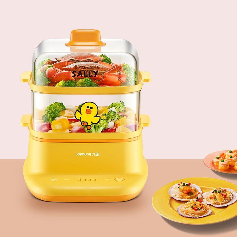 Electric Steamer Multifunctional Household Automatic Power-off Steamer Small Capacity Vegetable Steaming Breakfast Machine