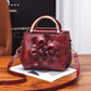 Bag Female Tide Retro Flower Handbag Shoulder Diagonal Package Small Square Bag