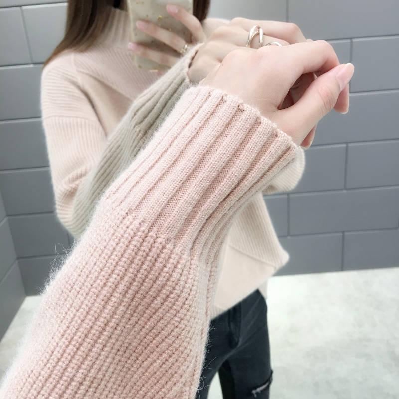 Cashmere Sweater Women Turtleneck Women's Knitted Turtleneck Winter Cashmere Sweater For Women