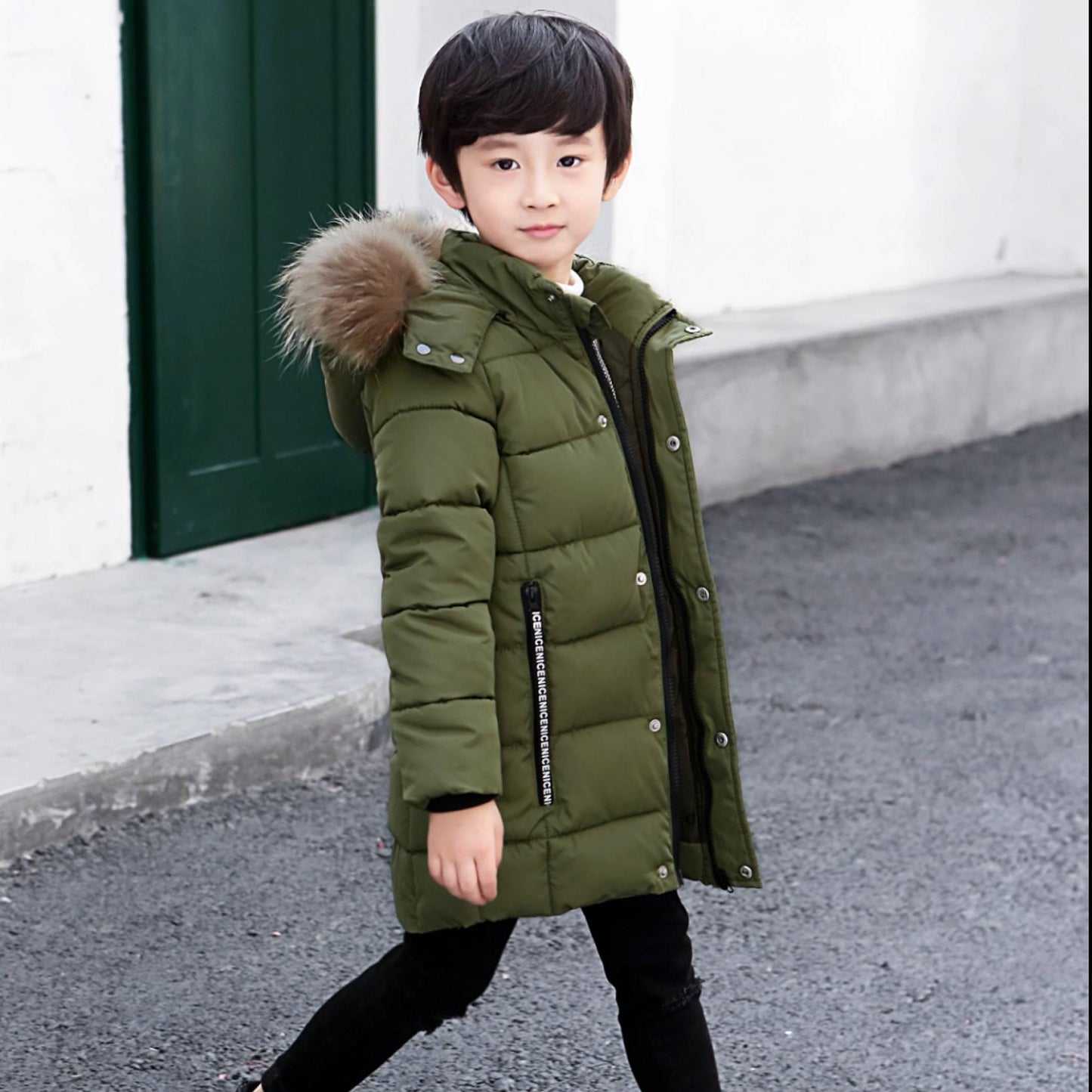 Fashion Boys Winter Jackets Children's Wear Jackets Children's Coats Baby Boy Clothes Cotton Coats