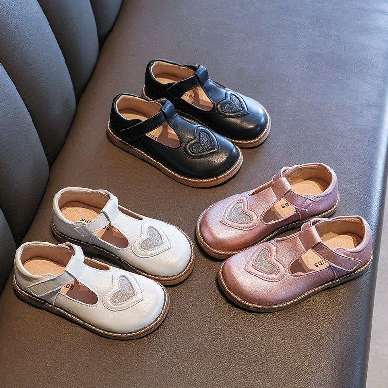 Girls' Shoes Girls' Princess Shoes Spring and Autumn Soft Bottom Foreign Style Baby Shoes Girls' Single Shoes Children's Shoes