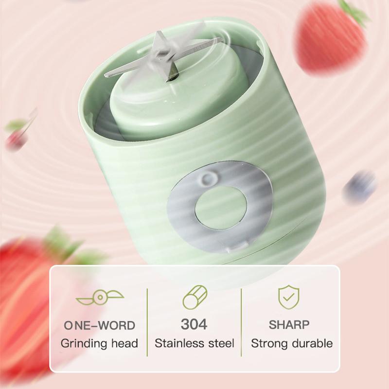 6 Cutter Mini Portable Juicers USB Electric Mixer Fruit Smoothie Blender for Machine Food Processor Maker Juice Extractor