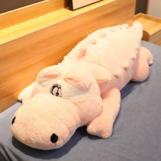 100CM Oversized Fat Crocodile Doll Soft Plush Toy Cute Doll Kids Birthday Gift Girl Sleeping Doll Pillow