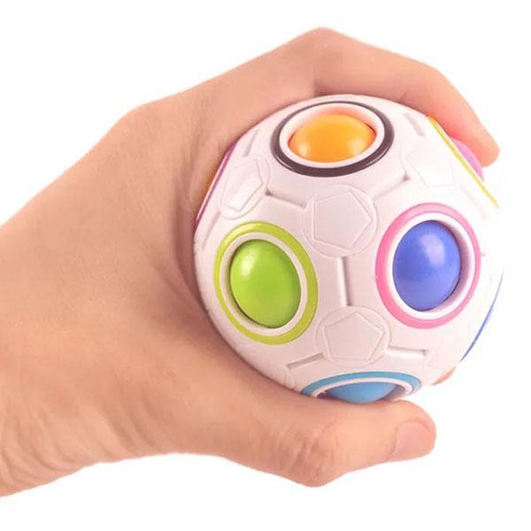 Decompression Toys Children's Educational Toys Press Rainbow Ball Rubik's Cube Toys Creative Early Education Boys Girls Toys Gifts