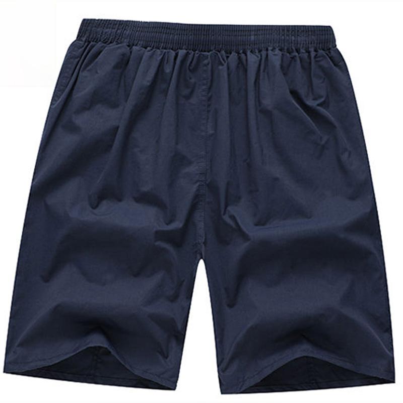 Middle-aged Loose Pants Shorts Men's Five-point Pants Summer Thin Section Middle-aged and Elderly Casual Straight Pants