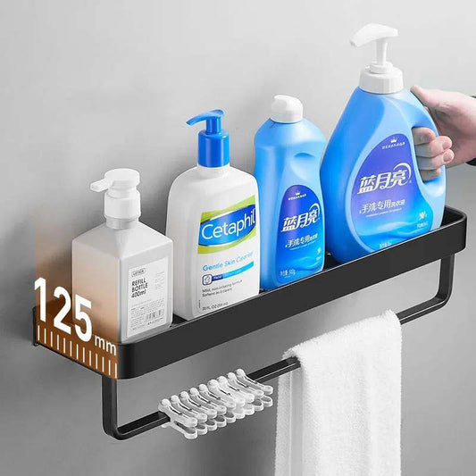 Sanitary Clothing Towel Wall Hookroom Toilet Washtock Cleaner Cosmetic Storage Rack