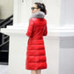 Woman's Wool Coat Winter Cold warm Long sleeve Fur jacket Luxurious Large size Fur coat Winter