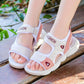 Girls Boys Sandals Children Sandals Women Summer Open-toed Breathable Lightweight Non-slip Soft-soled Beach Shoes