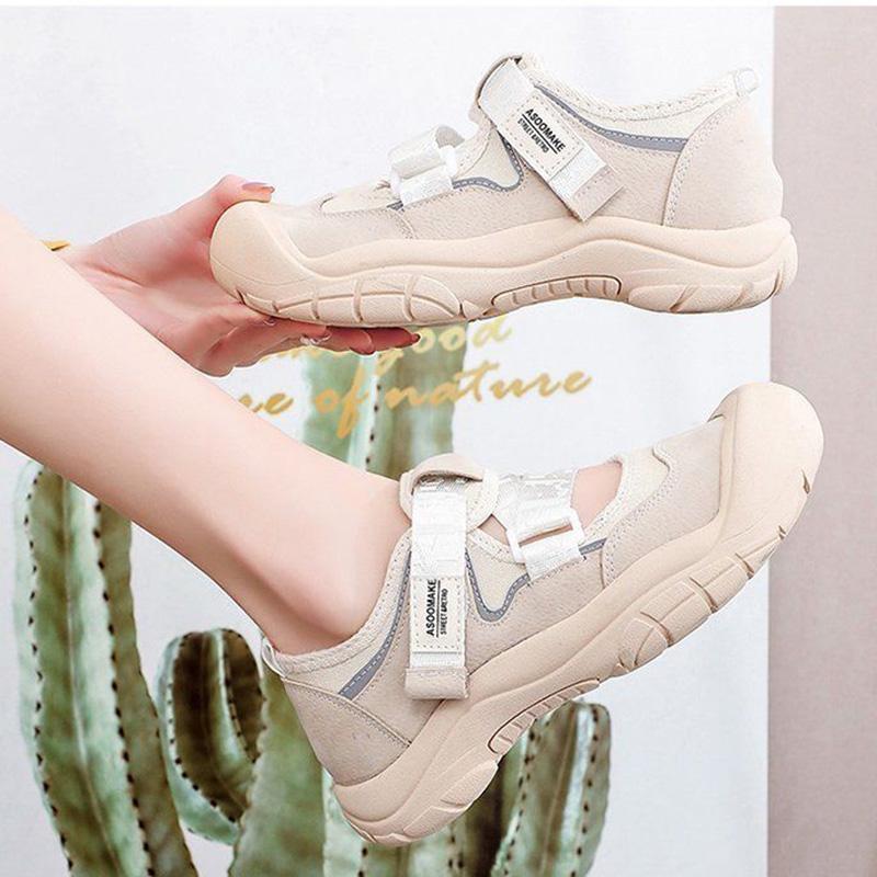 Big Toe Canvas Shoes Female Students Korean Version of The Old Daddy Shoes Female Harajuku All-match Casual Shoes