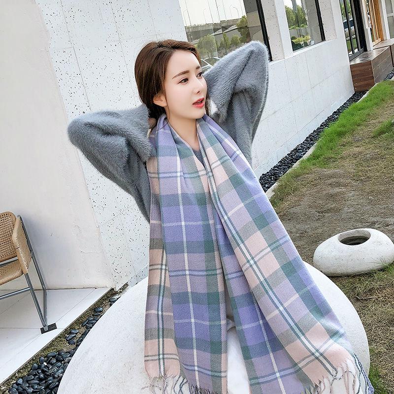 Trend Wild Shawl scarf Long section scarf Birthday present Winter warm scarf Christmas gift Woman