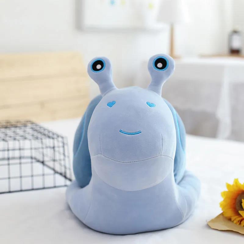 Simulation Snail Doll Snail Plush Toy Children's Favorite Doll Pillow Children's Birthday Gift Cushion Doll