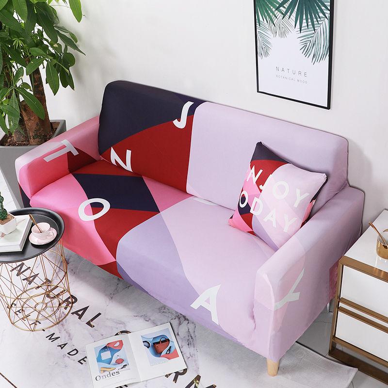 1-4 Seaters Cartoon Ofa Covers Universal Elastic Sofa Cover Non-slip Couch Slipcovers Sofa