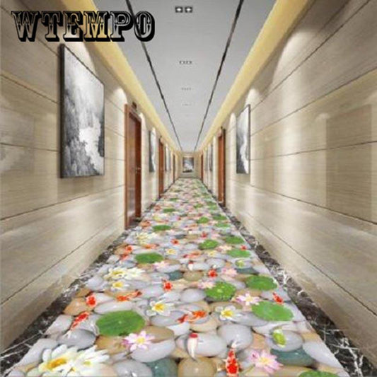 3D Printing Non-Slip Corridor Aisle Carpet Hotel   Kitchen Floor Mats For The Living Room