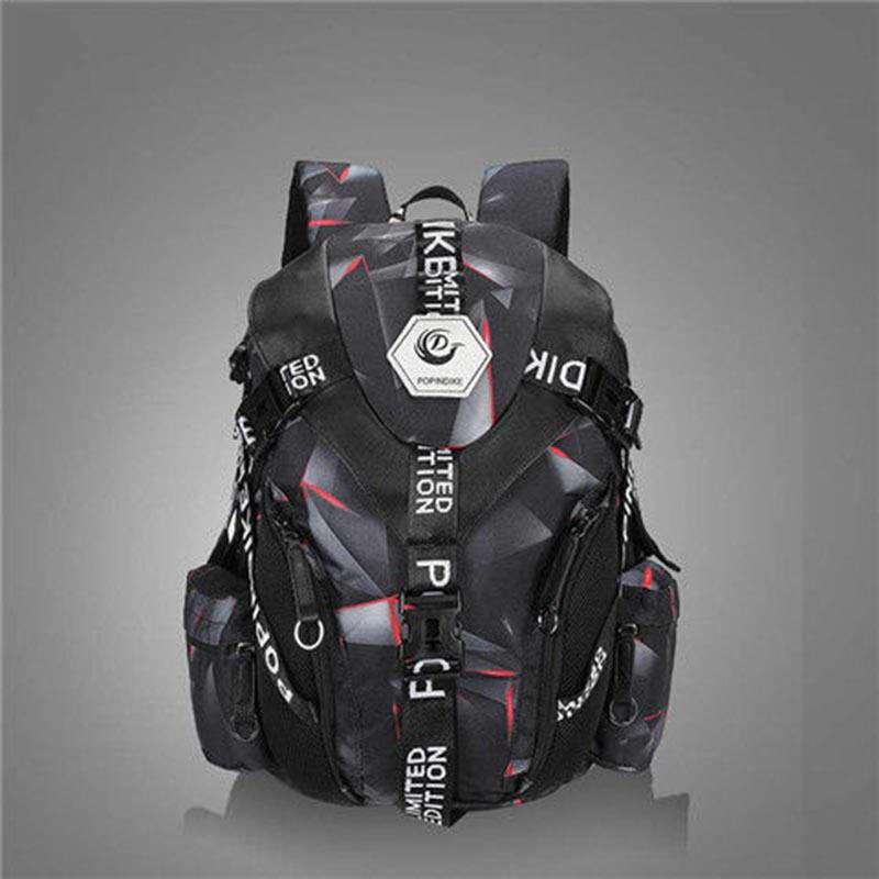 Backpack School Bags Fashion Pattern Students Boys Rucksack Travel Knapsack for Men Women