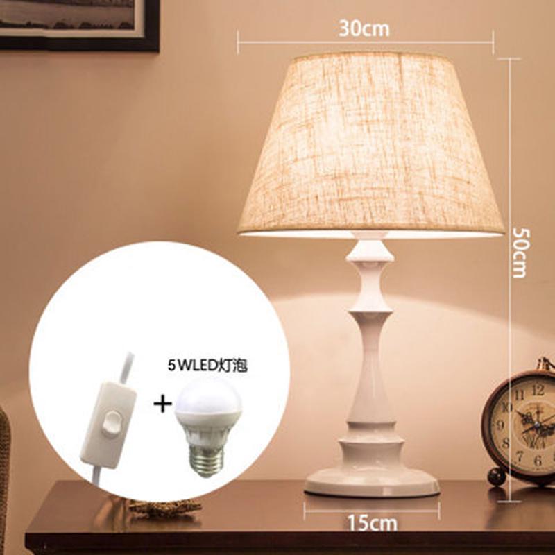 Crystal Bedroom Table Lamp Bedside Lamp Modern Living Room Table Light  Bedroom Bed Decorative