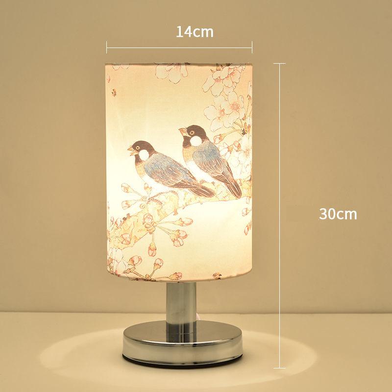 Romantic and Warm Home Energy-saving Table Lamp Bedroom Bedside Lamp Simple Modern Bedroom Lamp Creative Lamp Counter Lamp