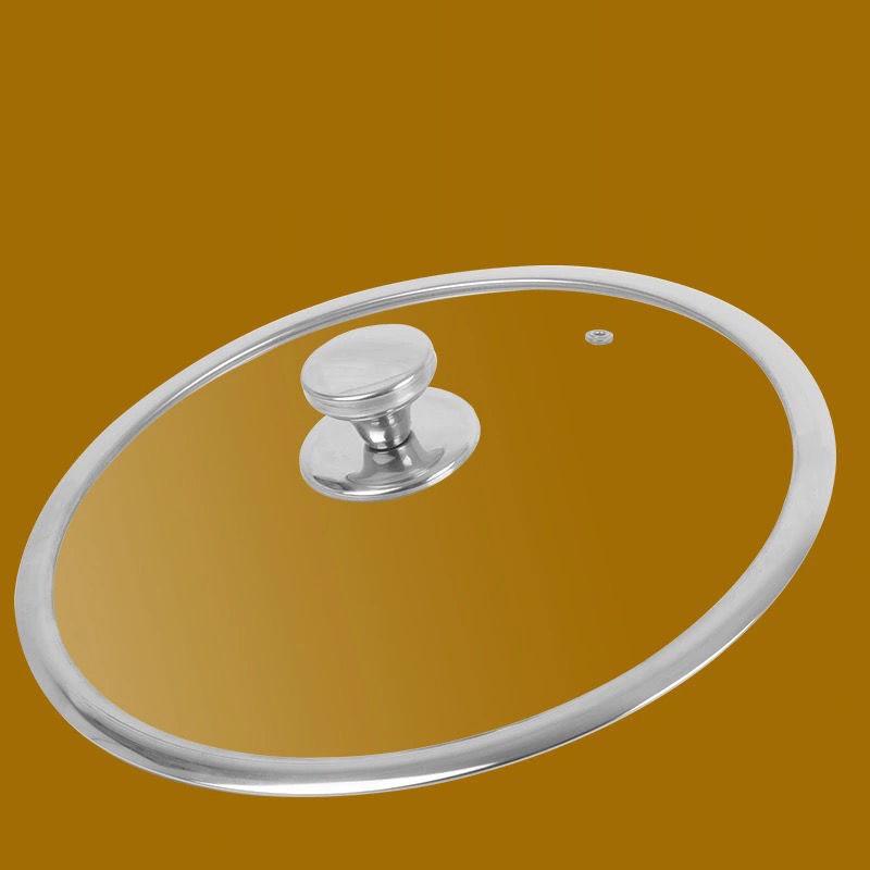 316 Stainless Steel Frying Pan 24-30cm Uncoated No Oily Smoke Non-stick Pancake Pan Household Cooking Pan