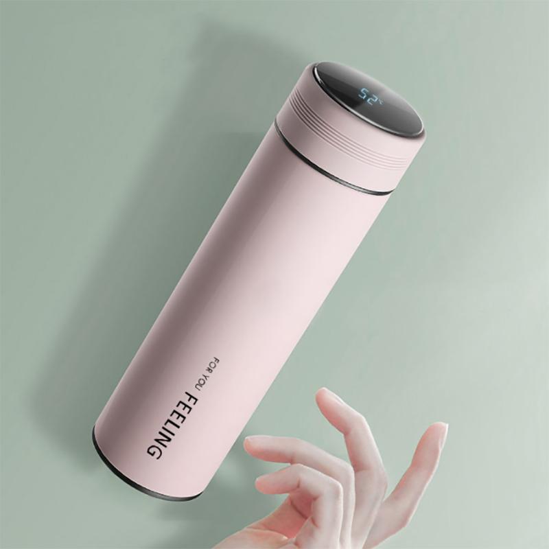 Smart Temperature 304 Stainless Steel Large-capacity Thermos Mug Male and Female Students Portable Business Tea Cup